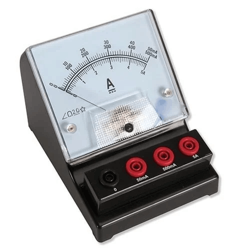 Analog Ammeter for School Science Lab Export