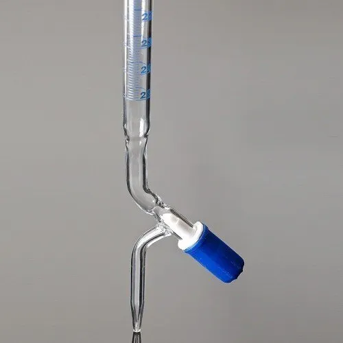 Burette With Screw Type Needle Valve PTFE