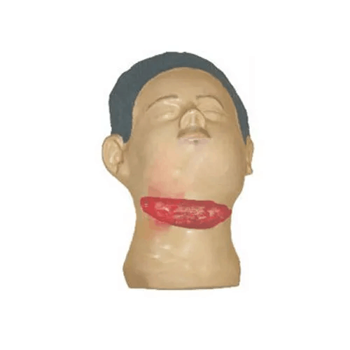 Suicidal Wound Of Throat