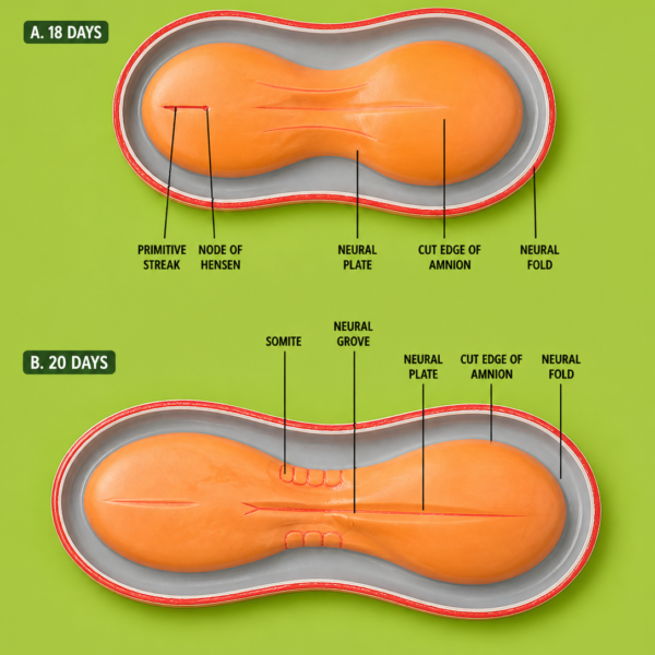 3D Early Human Embryo Development Model